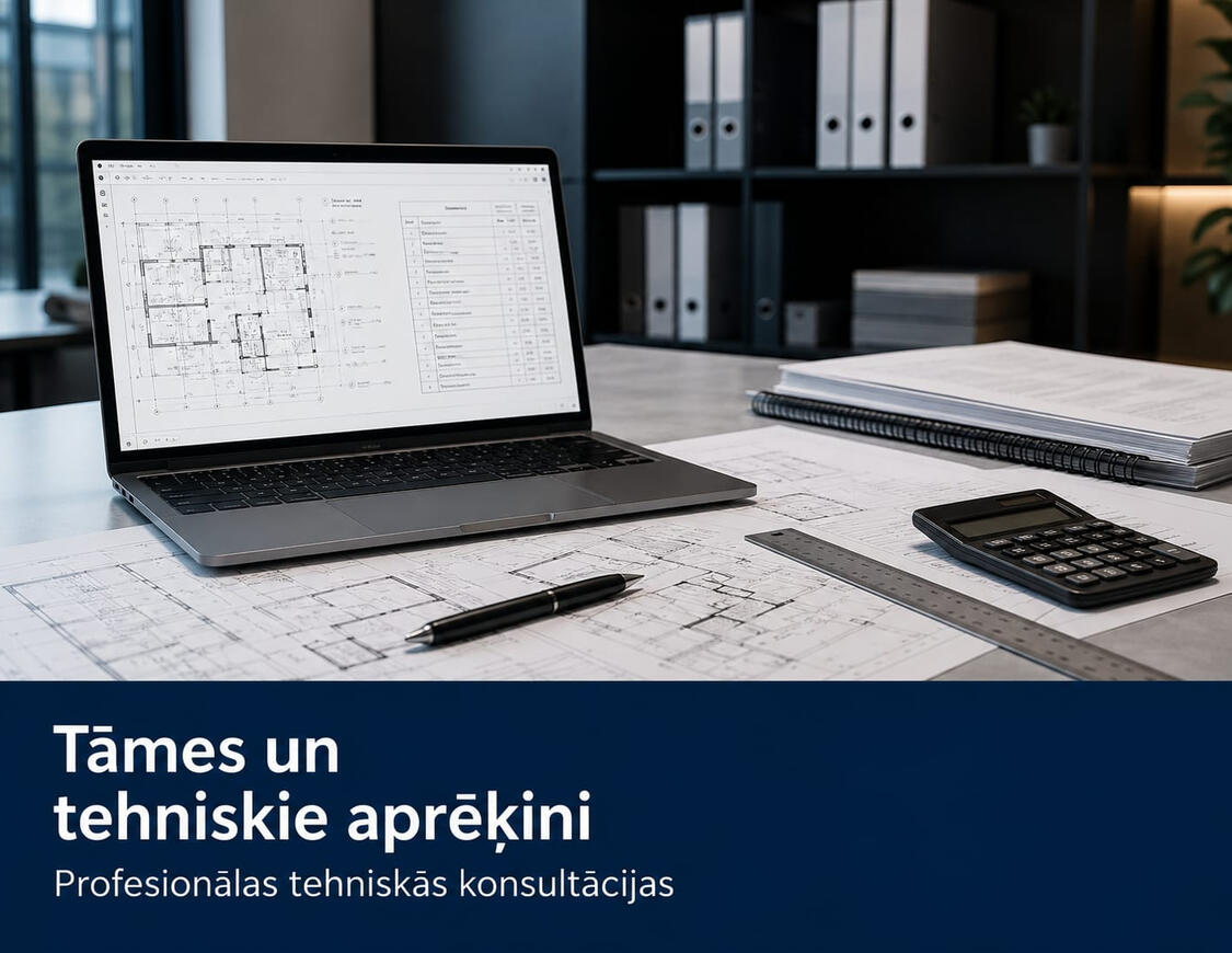 Tāmes un tehniskie aprēķini