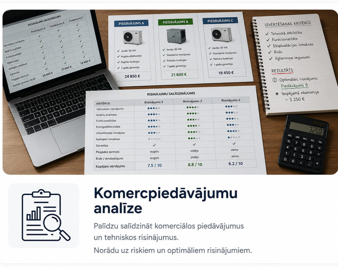 K-piedāvājumu analīze