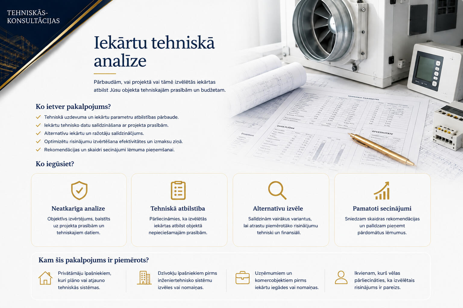 Tāmju pārbaude un analīze